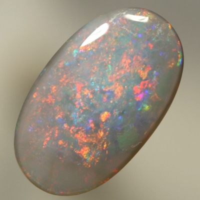 SOLID SEMI BLACK OPAL Pretty red sparkles